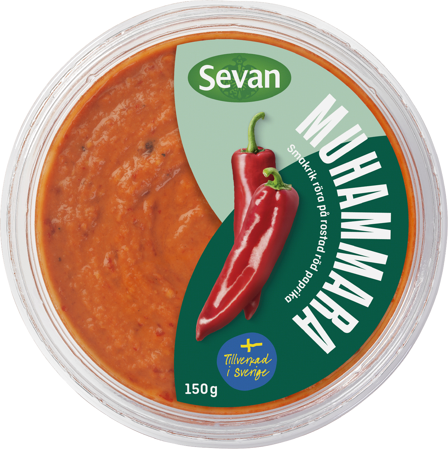 Sevan muhammara paahdettu paprikadippi 150g