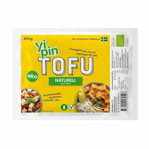 Yipin Tofu maustamaton luomu 400g