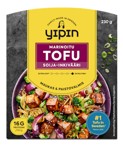 YipinTofu marinoitu 230g soija & inkivääri