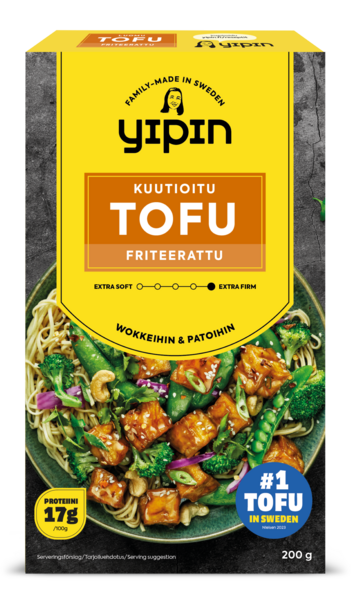 Yipin Kuutioitu Tofu friteerattu 200g