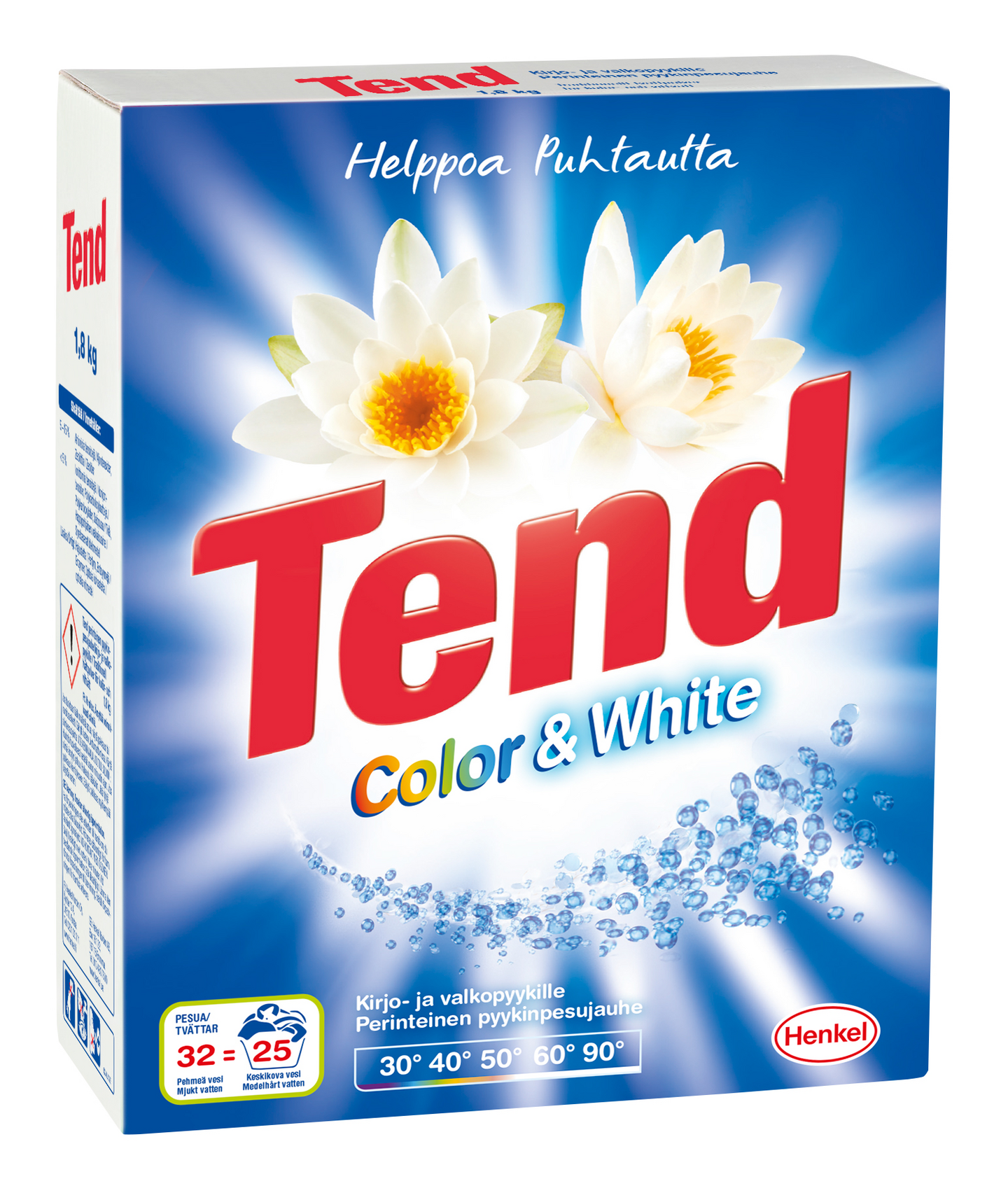 Tend pyykinpesujauhe perinteinen Color&White 1,8kg