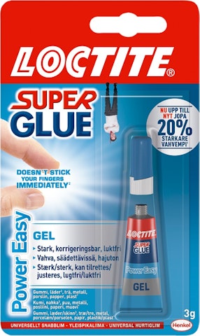 Loctite Super Power Easy Gel pikaliima 3g