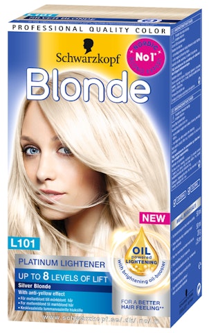 Blonde L101vaalennusaine Silver Blonde Platinum Lightener