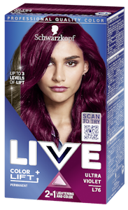 Schwarzkopf Live hiusväri L76 Ultra Violet