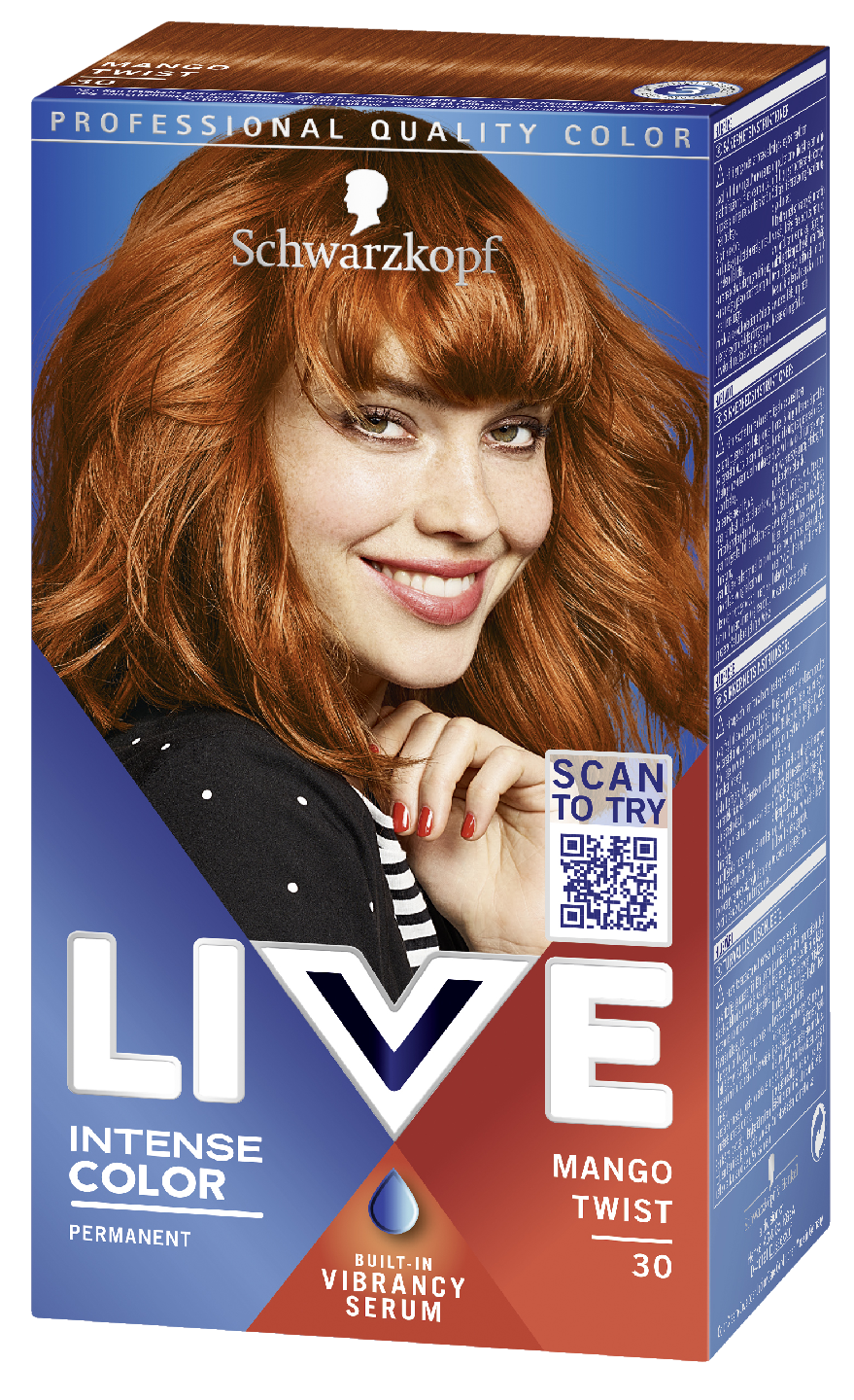 Schwarzkopf Live hiusväri 30 Mango Twist