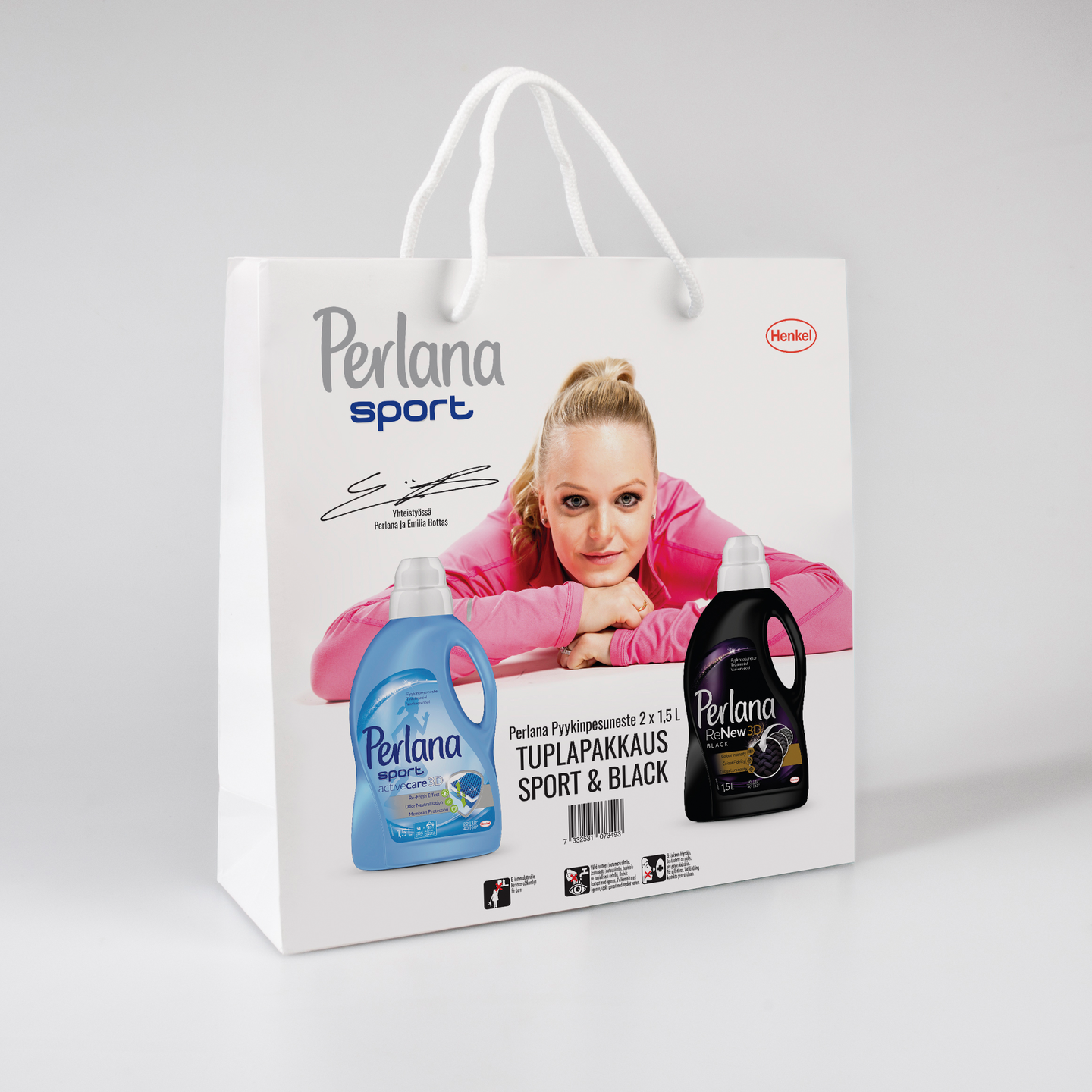 Perlana 2x1,5l Black&Sport tuplapakkaus