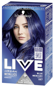 Schwarzkopf Live U67 Blue Mercury hiusväri