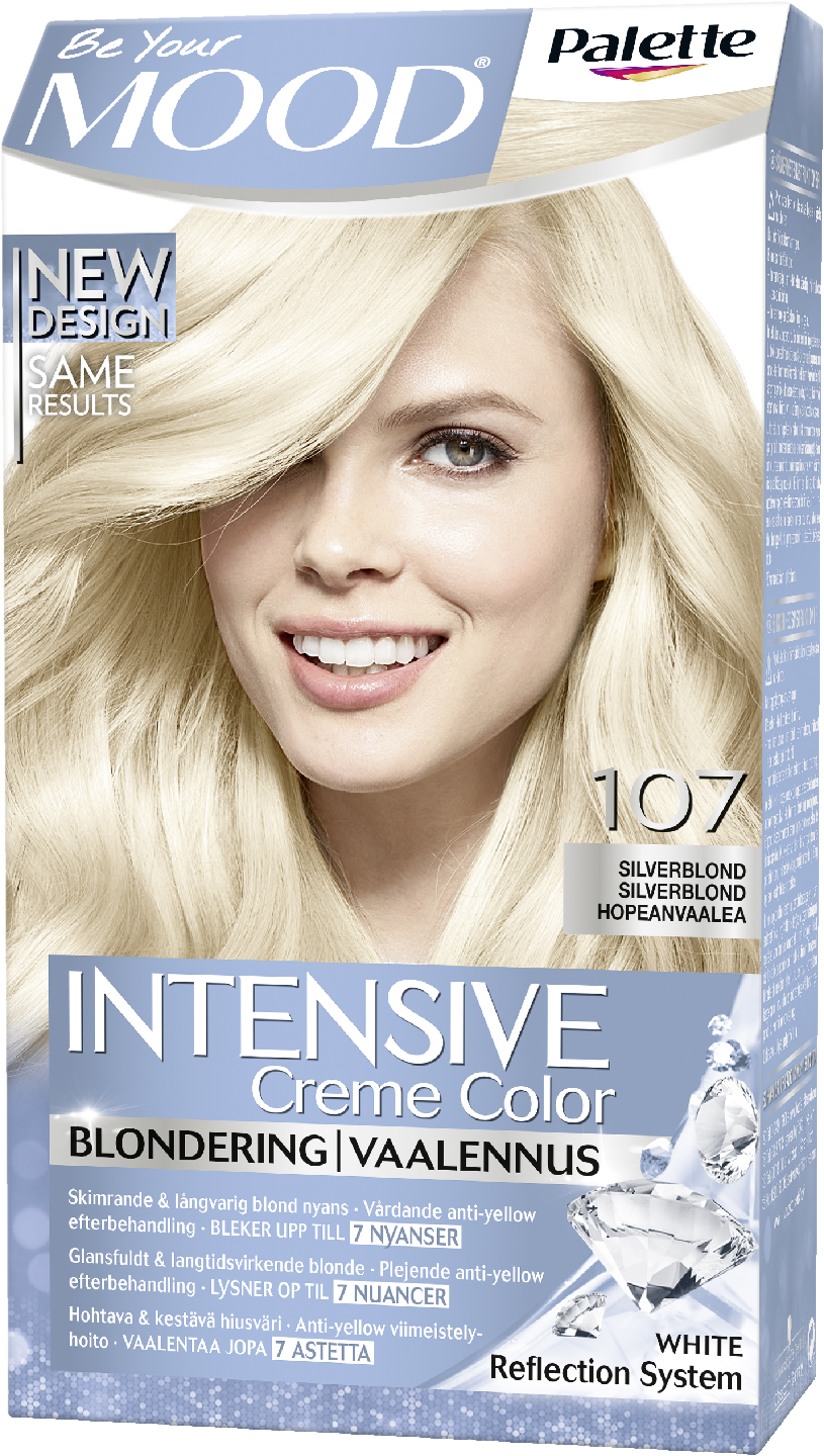 Palette Mood vaalennusvoide 107 Hopeanvaaalea