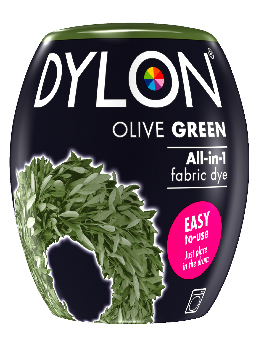 Dylon 350g Olive Green 34 tekstiiliväri