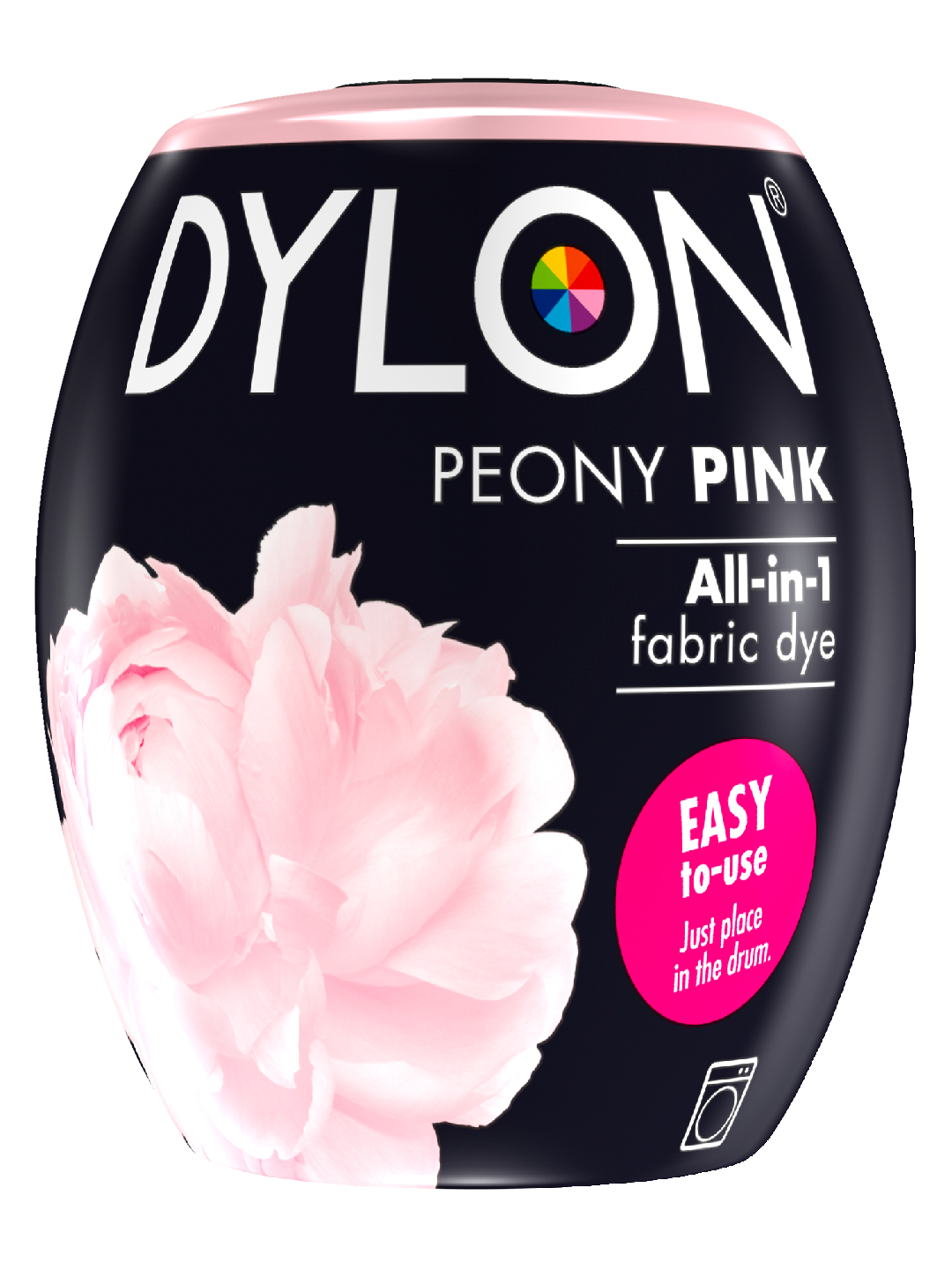Dylon 350g Peony Pink 07 tekstiiliväri