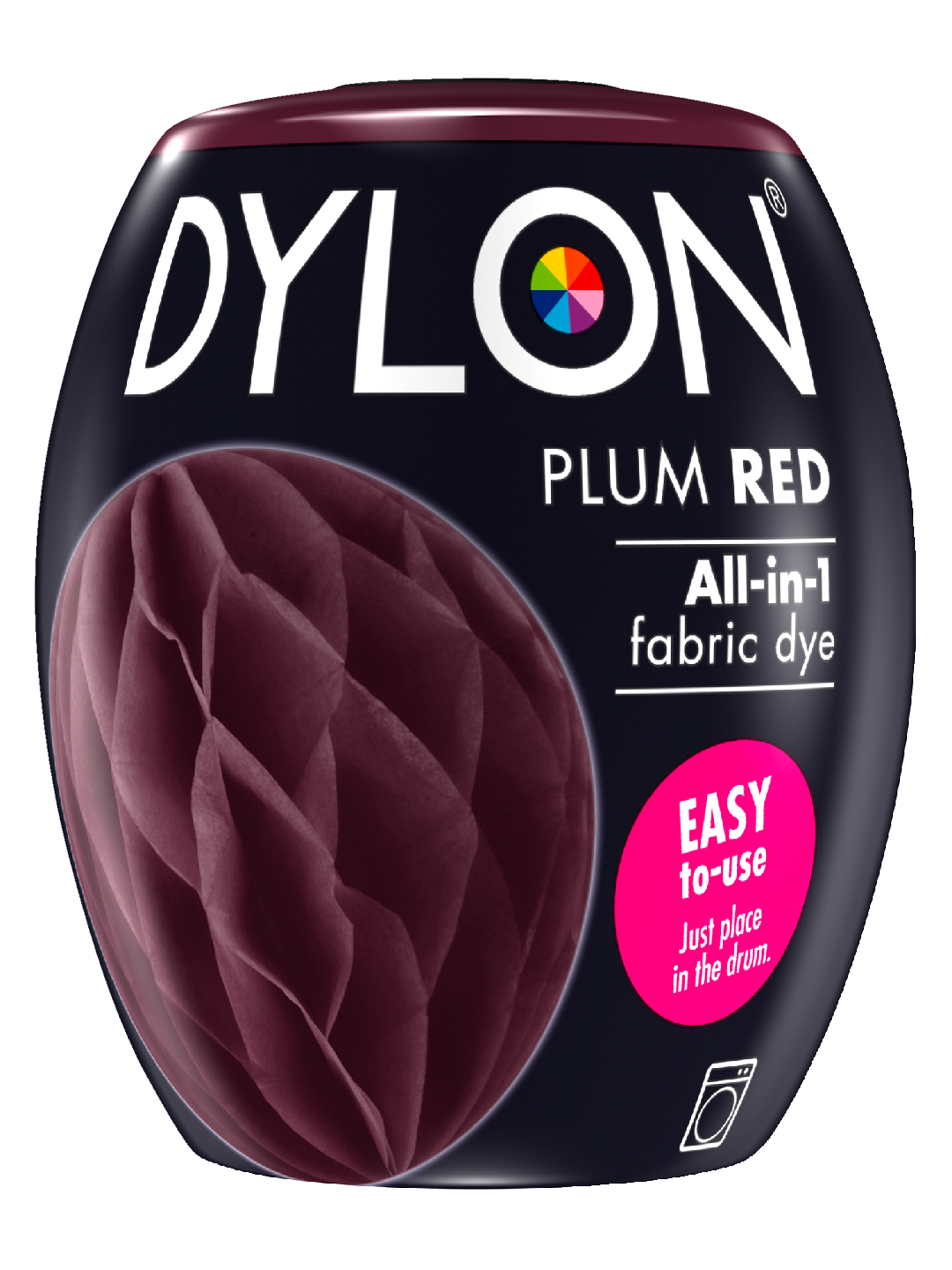 Dylon 350g Plum Red 51 tekstiiliväri