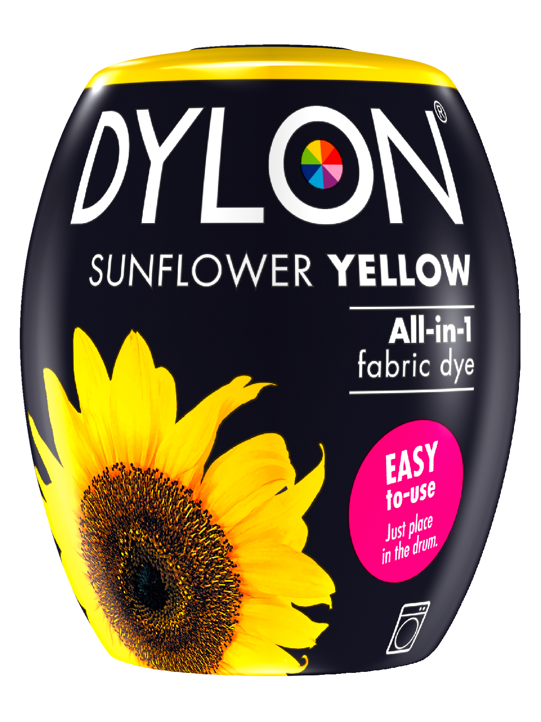 Dylon 350g Sunflower Yellow 05 tekstiiliväri