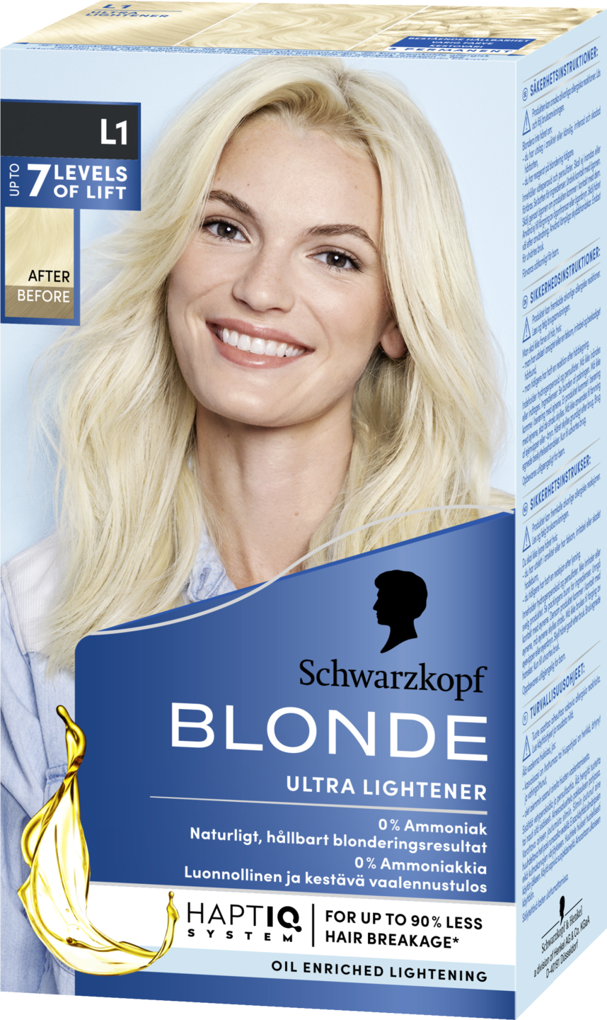 Schwarzkopf Blonde vaalennus L1 Intensiivinen