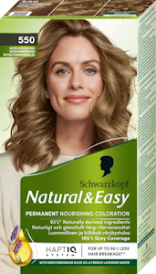 Schwarzkopf Natural & Easy hiusväri 550 Satiini Tummanvaalea