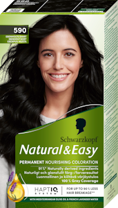 Schwarzkopf Natural & Easy hiusväri 590 Ebenpuu Musta