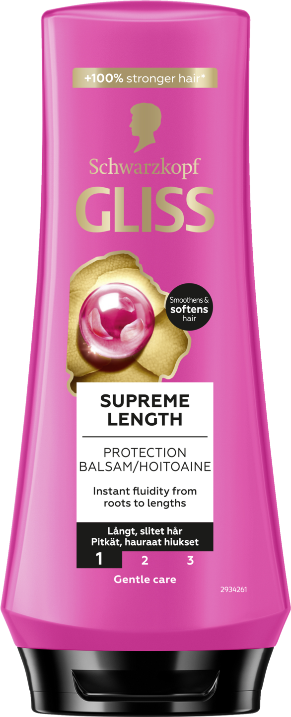 Schwarzkopf Gliss Supreme Length hoitoaine 200ml