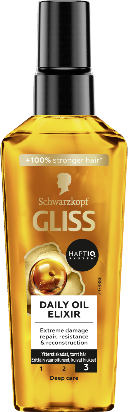 Schwarzkopf Gliss Daily Oil Elixir hoitoöljy 75ml