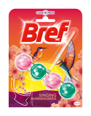 Bref Singing Hummingbirds WC-raikastin 50g