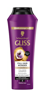 Schwarzkopf Gliss  Full Hair Wonder Shampoo 250ml