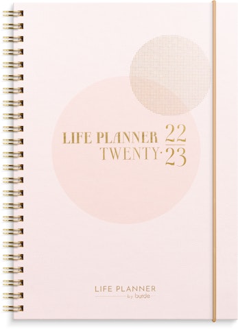 Lukuvuosikalenteri 22-23 Life Planner Pink