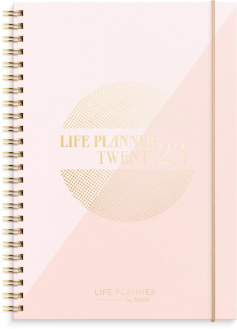 Vuosikalenteri 2023 Life Planner, Pink