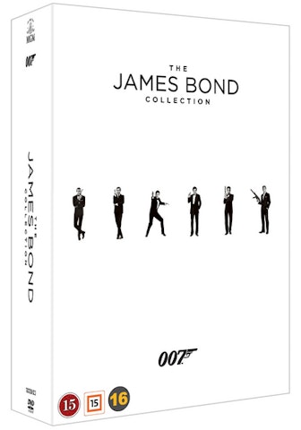 James Bond kokoelma 24-DVD-box
