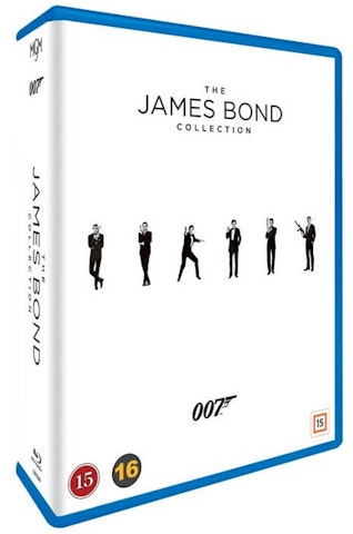 James Bond kokoelma 24-Blu-ray-box