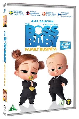 The Boss Baby 2: Perhebisnes DVD
