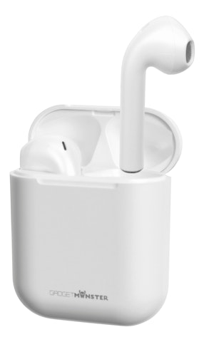 GadgetMonster langattomat nappikuulokkeet valkoinen