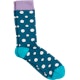 1. HS by Happy Socks naisten sukat Mixed Dot 1pr/pkt