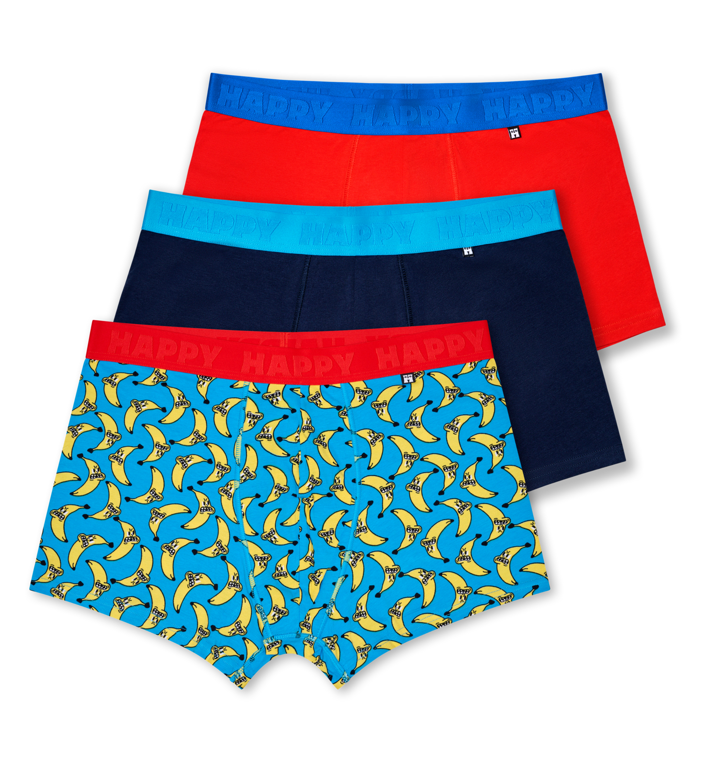 Happy Socks bokserit 3kpl/pkt Banana