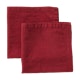 1. Hemtex 24h kangaslautasliina Lisette 2 kpl/pakkaus punainen