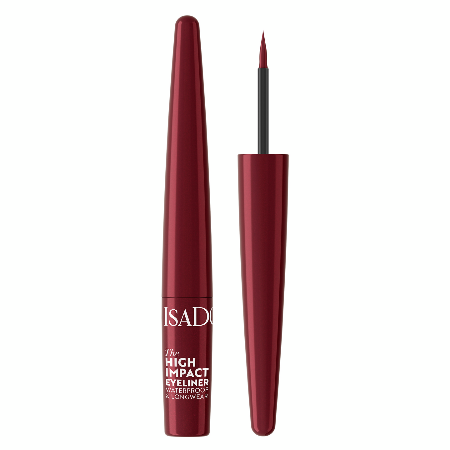 IsaDora The High Impact Eyeliner silmänrajaus 03 Power Burgundy