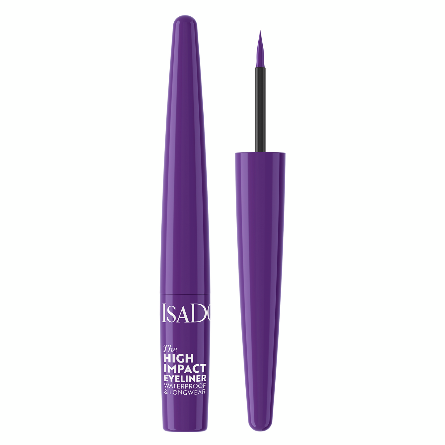 IsaDora The High Impact Eyeliner silmänrajaus 07 Confident Purple