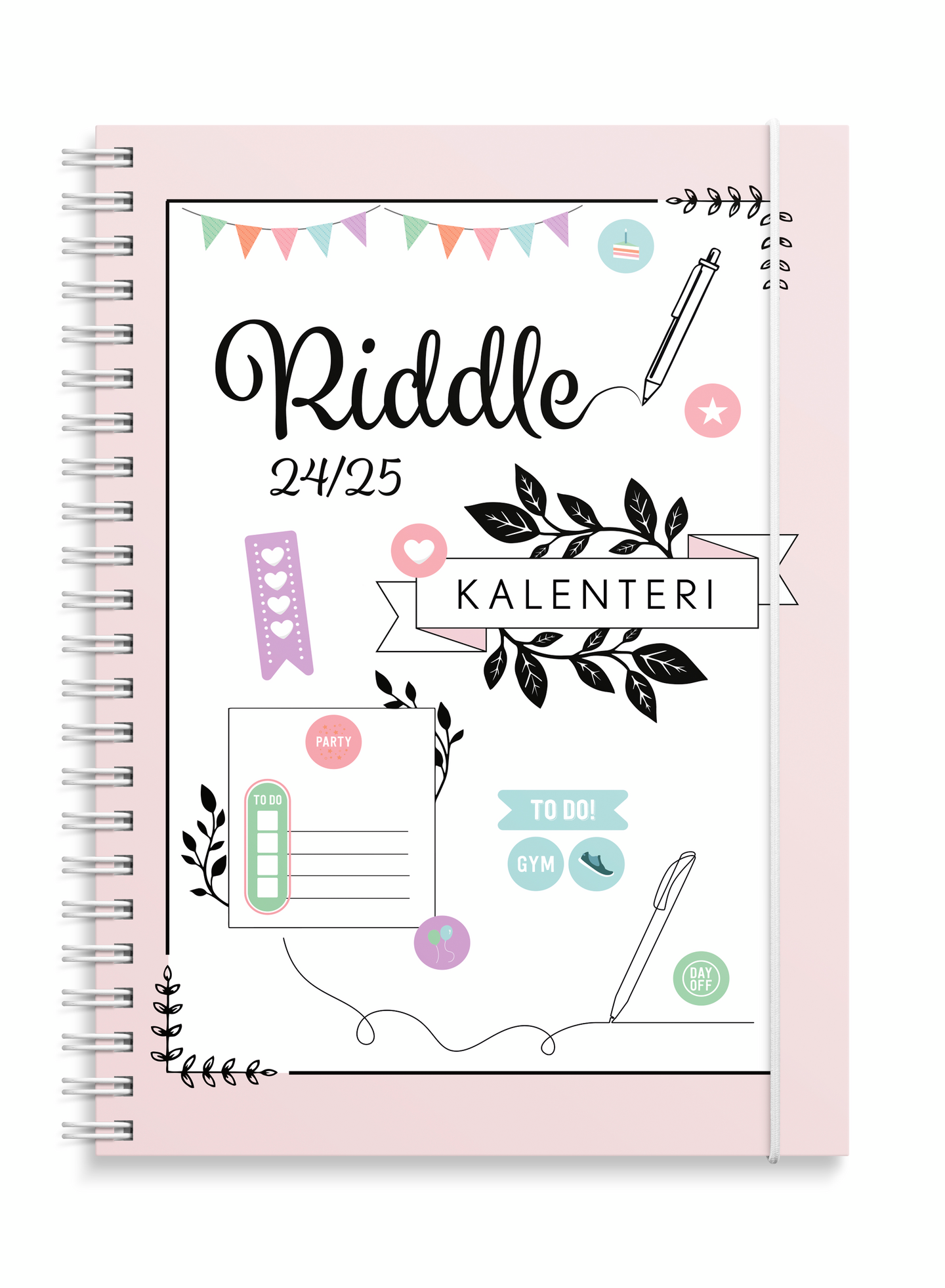 Burde Lukuvuosikalenteri 24/25 Riddle A5