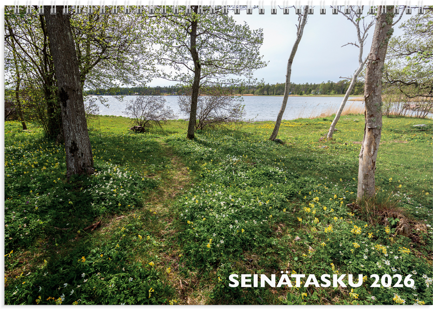 Burde seinäkalenteri 2026 seinätasku