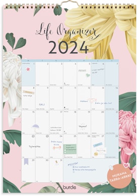 Burde kalenteri 2024 Life Organizer