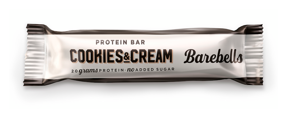 Barebells Proteiinipatukka Cookies-Cream 55 g