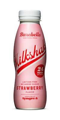 Barebells proteiinijuoma 330ml mansikka laktoositon