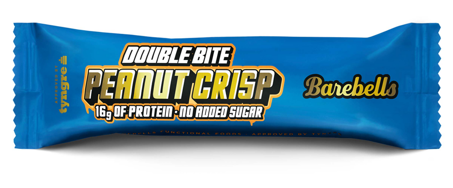 Barebells Double Bite Peanut Crisp proteiinipatukka 55g (2x27,5g) K