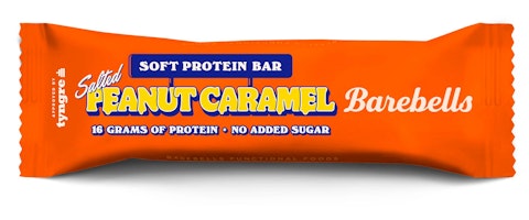 Barebells proteiinipatukka 55g salted peanut caramel