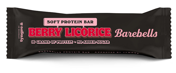 Barebells Berry Licorice proteiinipatukka 55g