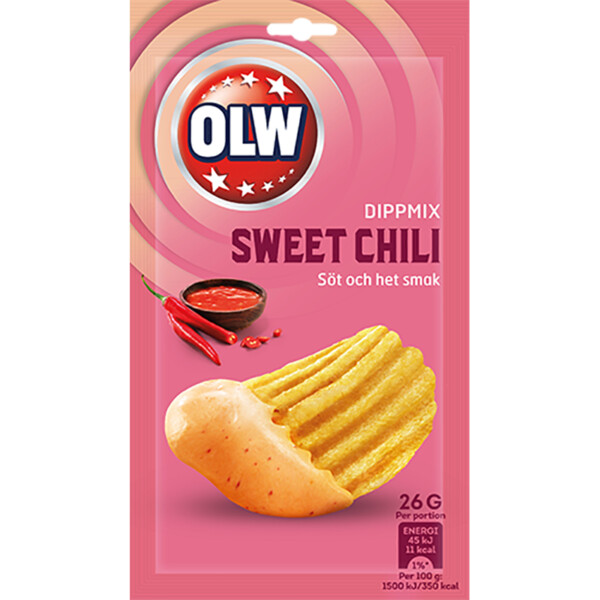 OLW Dippmix Sweet Chili 26g KRuoka Verkkokauppa