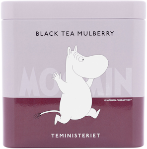 Moomin musta tee 100g mulperi