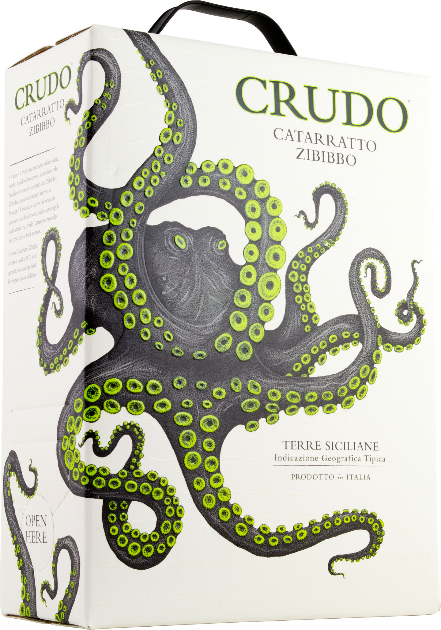 Crudo Cataratto Zibibbo 3l 12,5% BIB