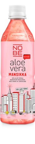 Nobe Aloe Vera Mansikka 0,5l