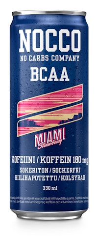 Nocco BCAA Miami Strawberry 0,33l