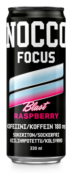 Nocco FOCUS Raspberry Blast 0,33l