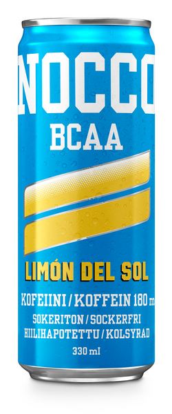 Nocco BCAA Limón Del Sol energiajuoma 0,33l