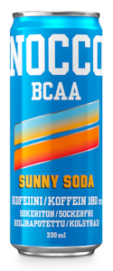 Nocco BCAA Sunny Soda persikka-vadelma 0,33l